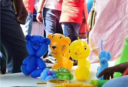 Balloon-Art Activities for Birthday Event