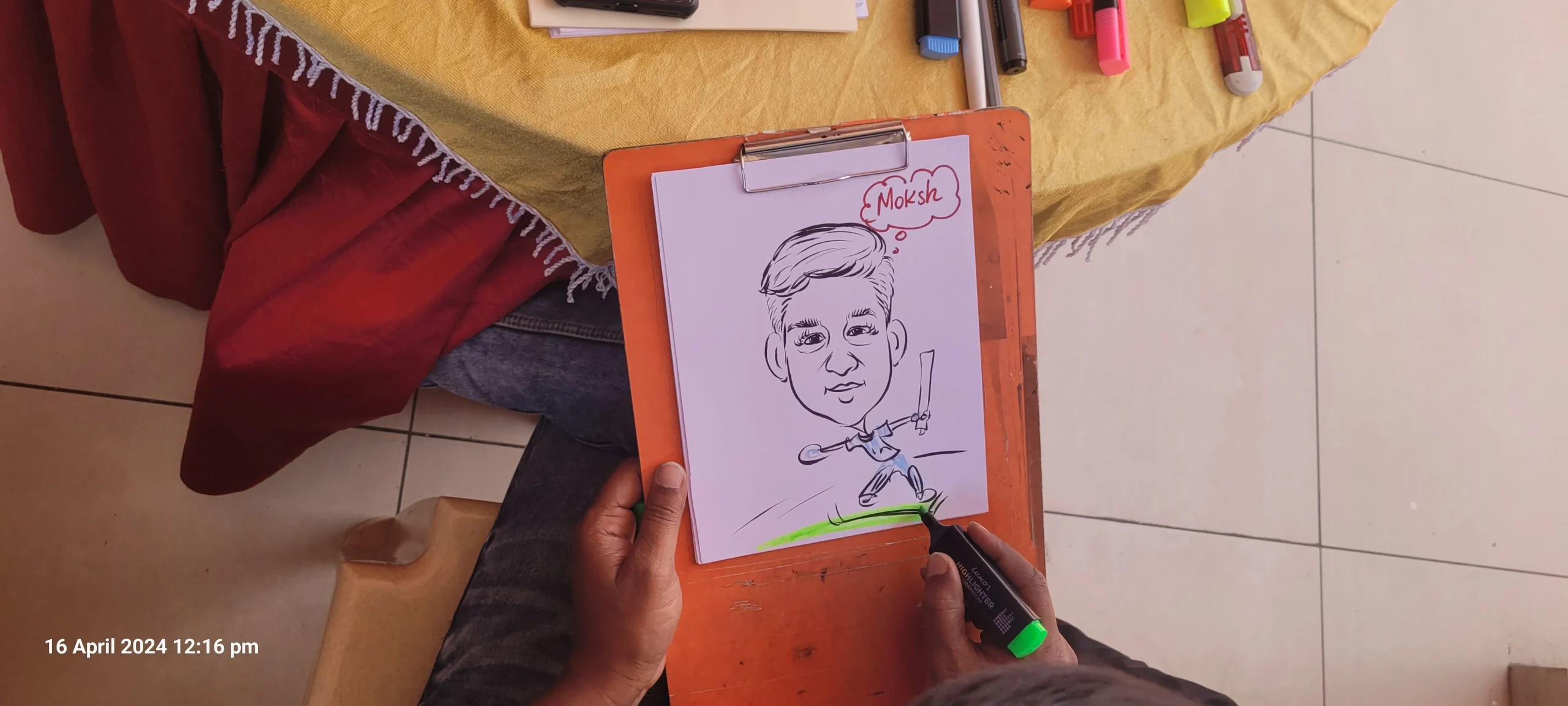 caricature artist in bangalore